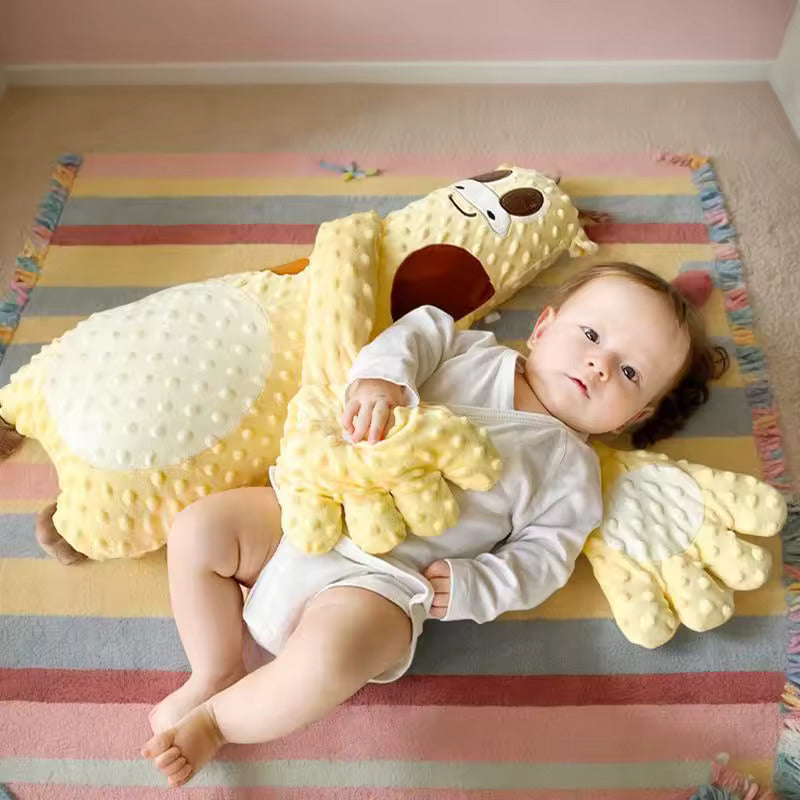 Upokojujúci vankúš pre bábätká s relaxačnou dlaňou a diaľkovým ovládaním | PufiKids®