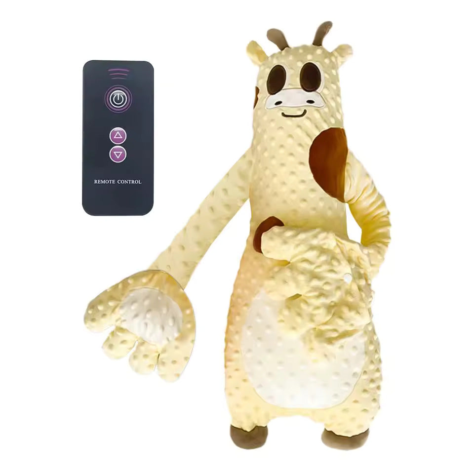 Upokojujúci vankúš pre bábätká s relaxačnou dlaňou a diaľkovým ovládaním | PufiKids®